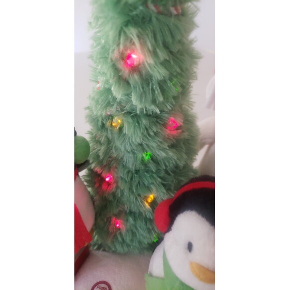 2006 Hallmark Jingle Pals Very Merry Trio Snowman Penguin Christmas Tree - Picture 12 of 13